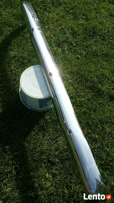 Zderzak metalowy chromowany