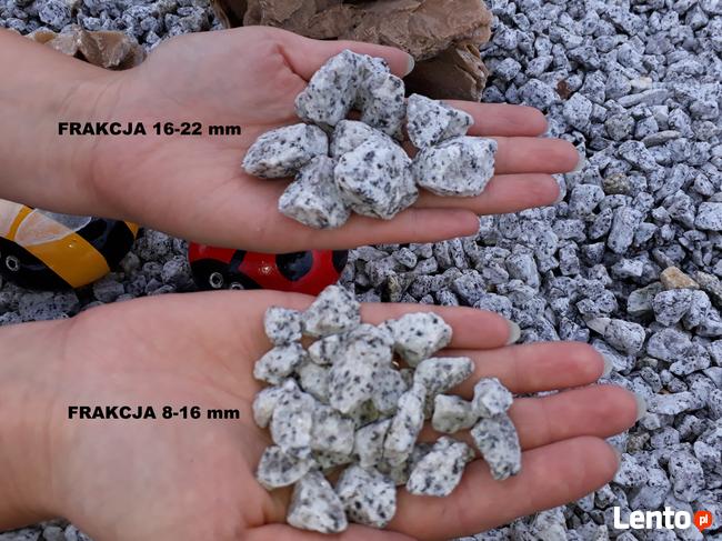 Grys Granitowy 16-22 Kamień do ogrodu otoczak kora bazalt Og