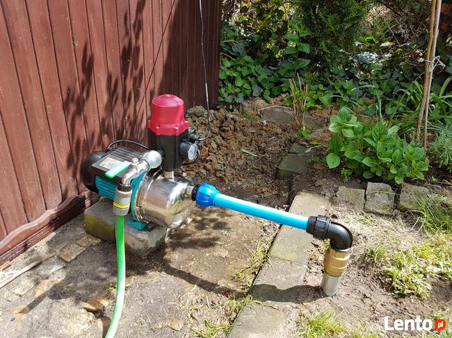 Studnie abisyńskie, podłączenia hydroforów i pomp;