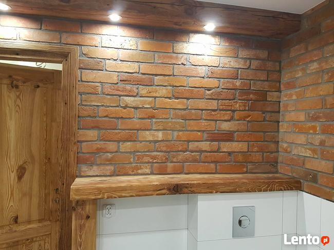 Płytki z cegły naturalnej