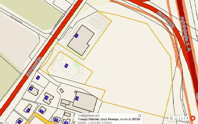 Działka inwestycyjna Gdańsk/Straszyn 3 ha przy Obwodnicy