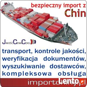 Bezpieczny transport z Chin