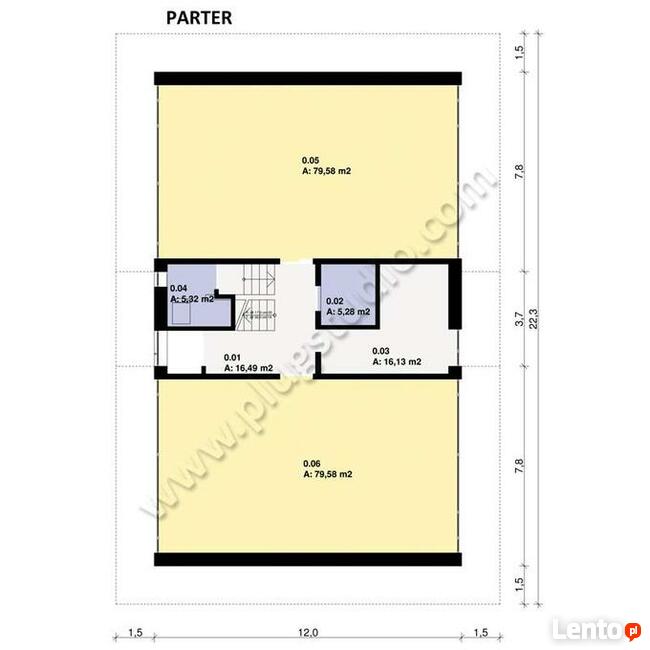 Projekt BUDYNKU BIUROWO-USŁUGOWEGO PS-SL-200-20