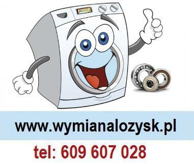 Wymiana łożysk w zgrzewanym/klejonym zbiorniku, w pralce.