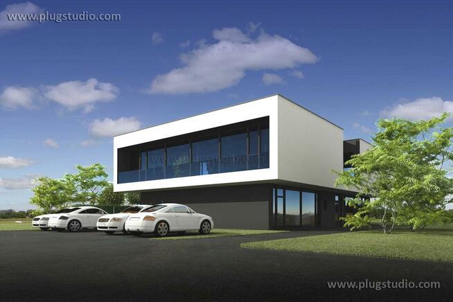 Projekt BUDYNKU BIUROWO-USŁUGOWEGO PS-SL-200-20