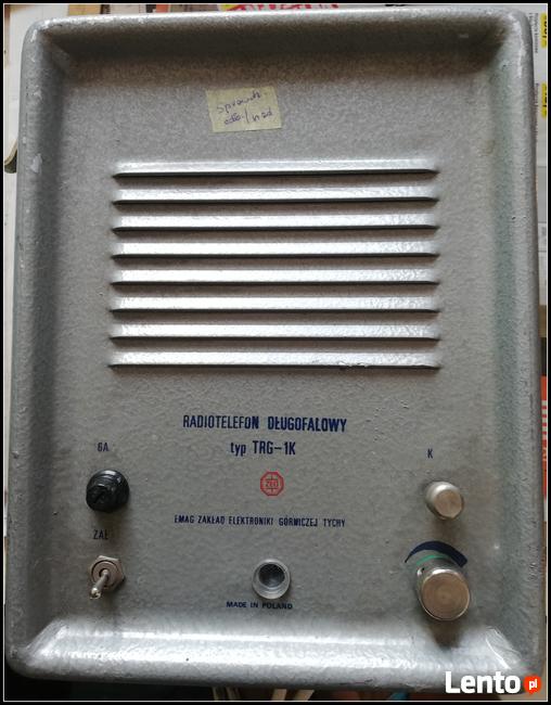Radiotelefon długofalowy typ TRG-1K , EMAG zakład elektronik