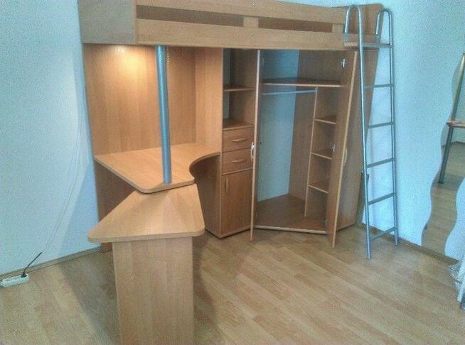 Łóżko piętrowe +biurko+szafa M85