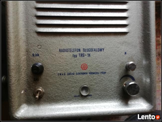 Radiotelefon długofalowy typ TRG-1K , EMAG zakład elektronik