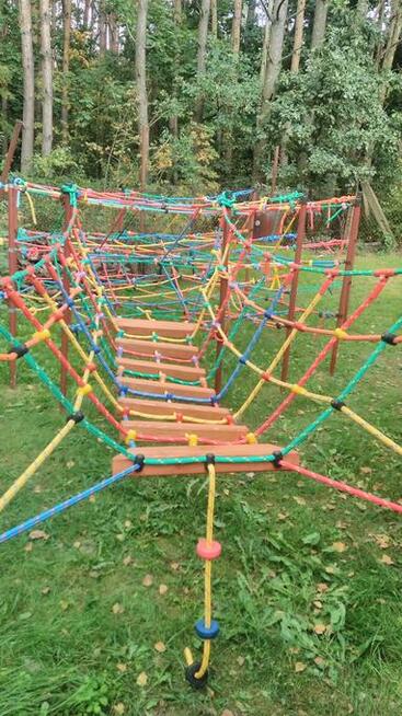 most linowy liny wspinaczkowe małpi gaj plac zabaw 2,1 m