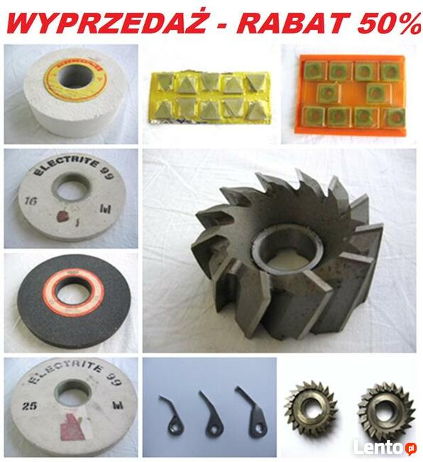 Wyprzedaż - frezy, wiertła, ściernice, trzpienie tokarskie