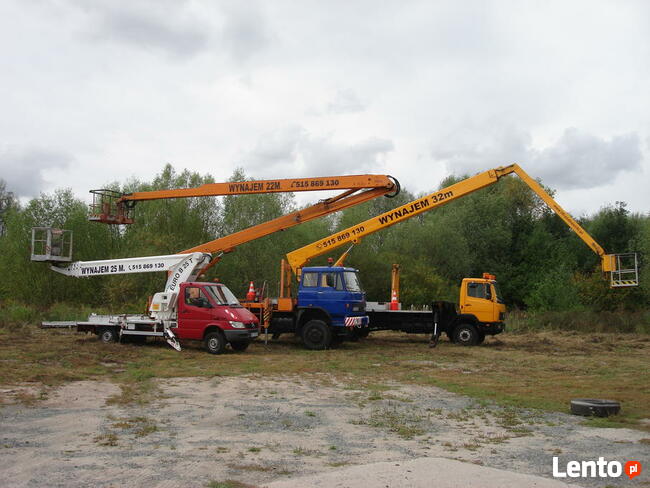 Podnośnik Koszowy - Usługi Podnośnikowe do 32m - Elbląg