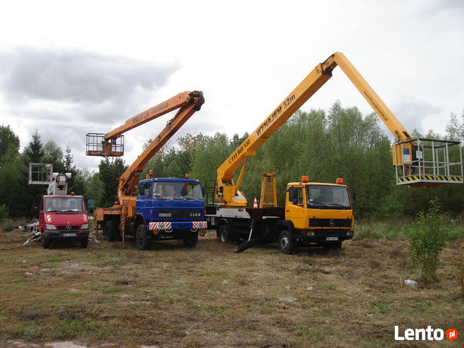 Podnośnik Koszowy - Usługi Podnośnikowe do 32m - Elbląg