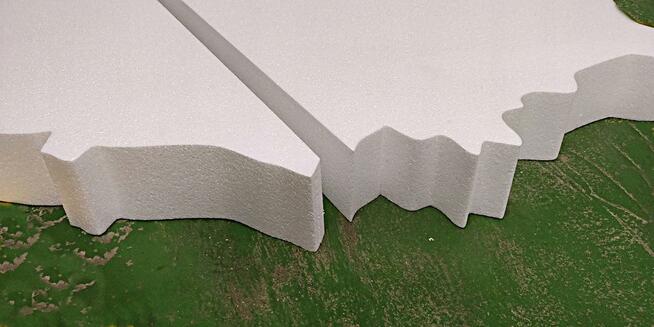 Styropianowa Mapa Polski 100 cm