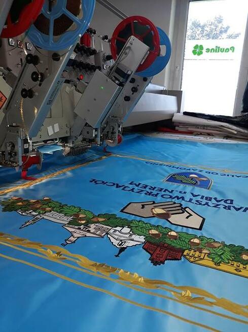 Sztandary producent, sztandar haftowany, proporczyki, nadruk