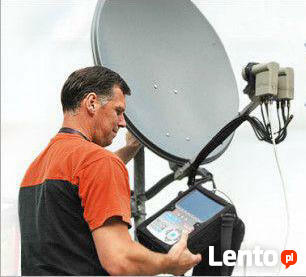 Montaż anten satelitarnych naziemnych DVBT wieszanie TV
