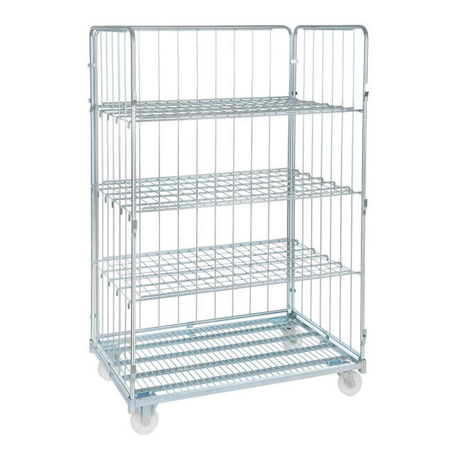 Wózek Siatkowy Półkowy Kontener 1200x800, Nowy F-VAT -LWP