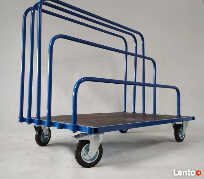Wózek do płyt meblowych i gipsowych z pałąkami 30-90 cm -LWP