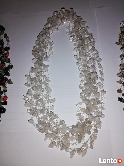 Korale kamienie szlachetne naszyjniki prezent upominek