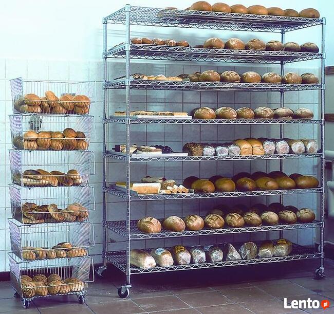 Duży Wózek Piekarski do Pieczywa WP-183. Kurier GRATIS!