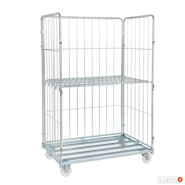 Wózek Siatkowy Półkowy Kontener 1200x800, Nowy F-VAT -LWP