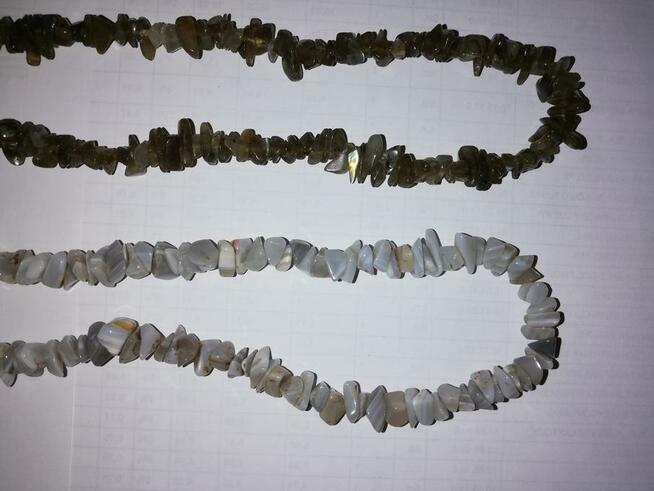 naszyjnik korale z kamieni szlachetnych branzoletki