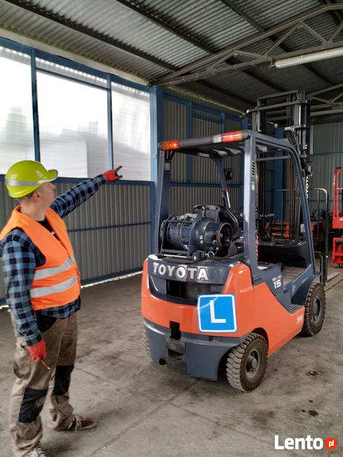 Kurs na wózki widłowe Bielsko-Biała. Cena Promocyjna