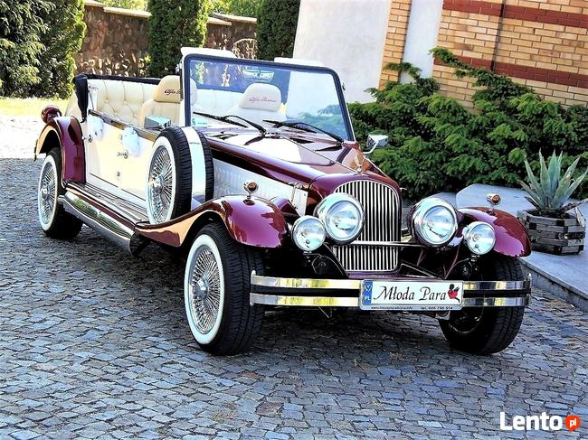 Zabytkowe samochody RETRO Auta do ślubu Kabriolety Limuzyny
