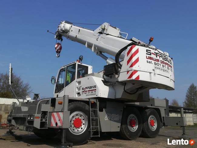 DŹWIG SIERADZ ZDUŃSKA WOLA ŁASK DŹWIGI