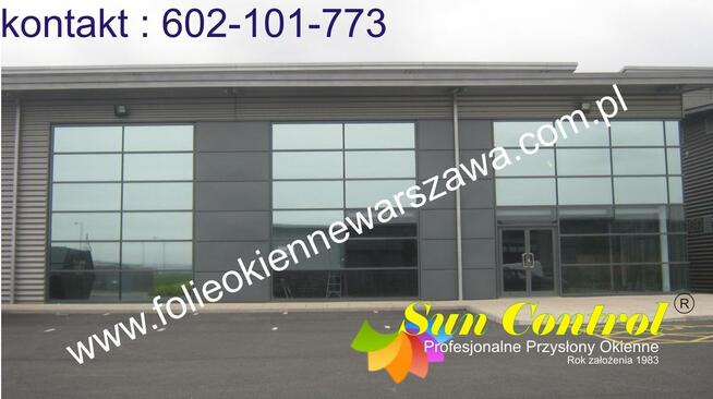Folie okienne przeciwsłoneczne montaż Warszawa - 602-101-773