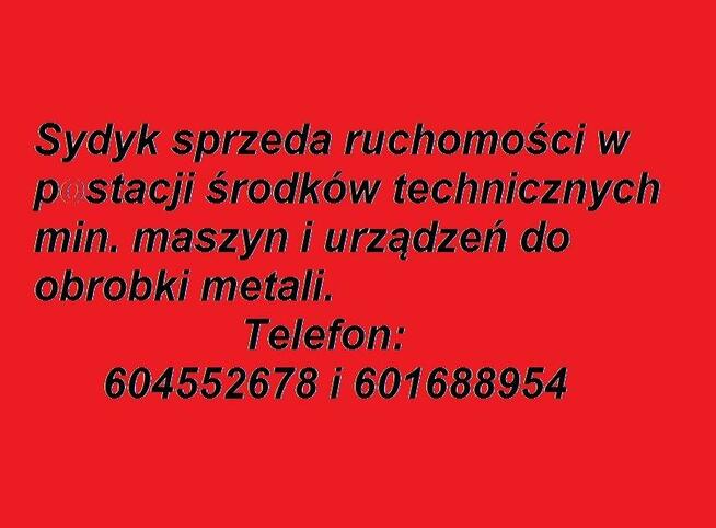 Syndyk Cafrex sp zoo sprzeda środki techniczne