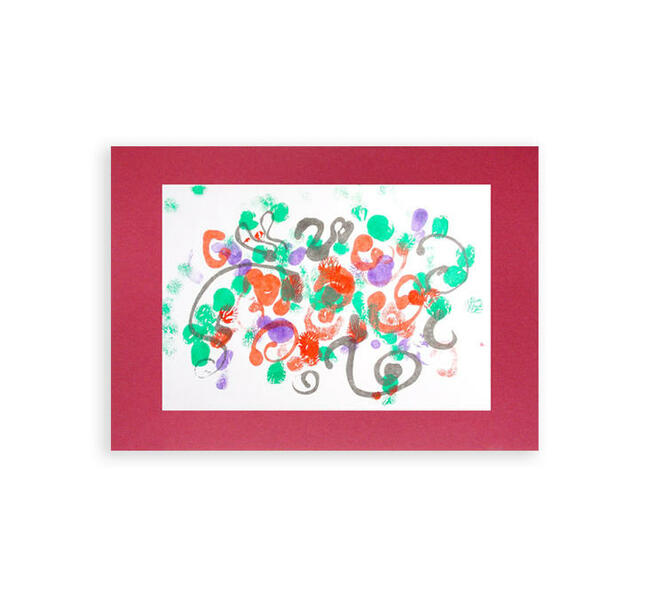 abstrakcyjna grafika do biura