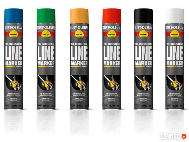 Farba do znakowania linii - Rust Oleum Hard Hat 2300