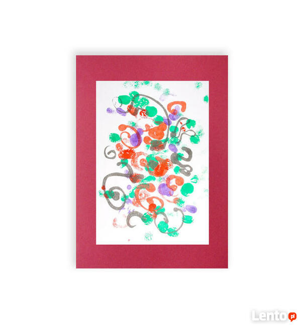 abstrakcyjna grafika do biura