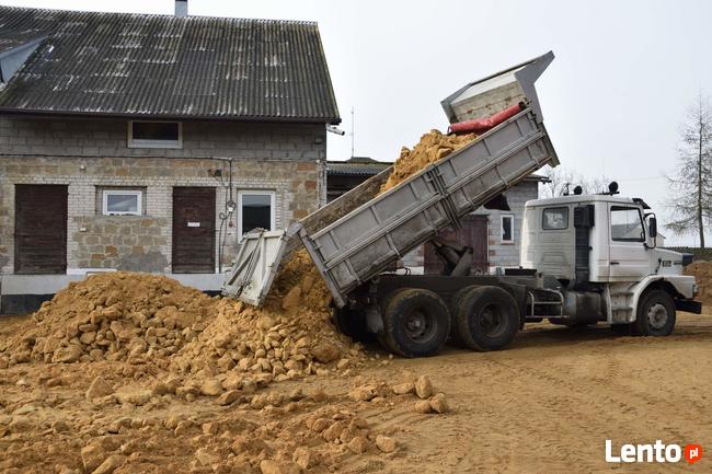 Kamień pospółka pod kostkę parking place zabaw Radomsko