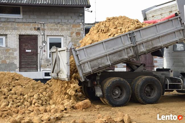 Kamień pospółka pod kostkę parking place zabaw Radomsko