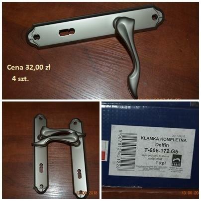 Klamki Delfin, Fuksja, Katia