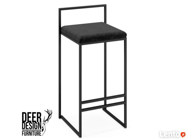 Nowoczesny STOŁEK BAROWY , HOKER