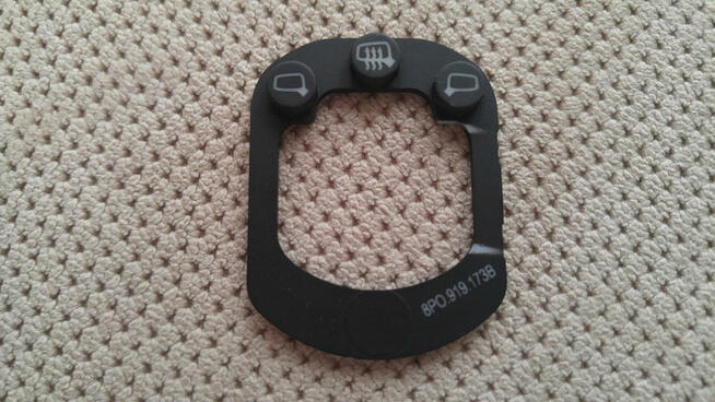 Nakładka z ikonami przełącznika lusterek do Audi A3 S3 8P