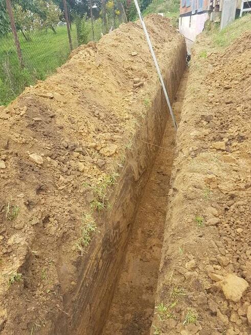 Prace ziemne , odwierty pod słupki, skuwanie posadzek KRAKÓW