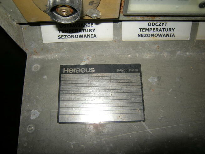 Suszarka komorowa HERAEUS TUH 60/60