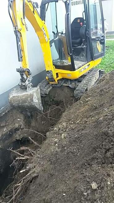 Prace ziemne , odwierty pod słupki, skuwanie posadzek KRAKÓW