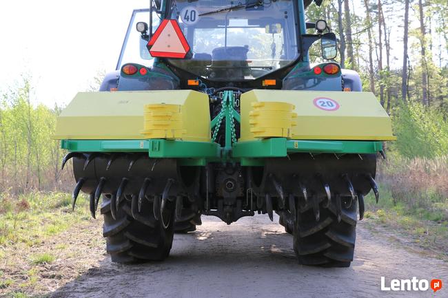 Walec leśny pielęgnacyjny do upraw brona leśna Krokowskiego