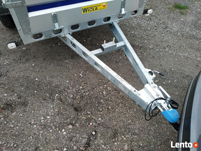 Przyczepa bagażowa dwuosiowa DMC: 750 kg - wynajem