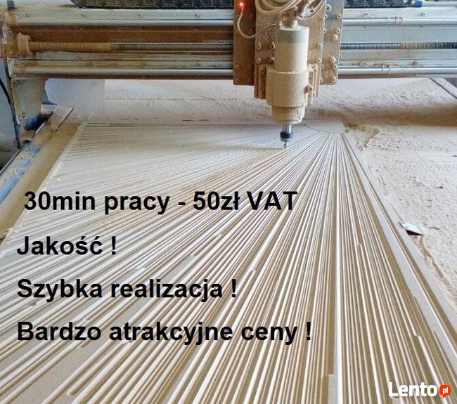 Usługi СNC Obróbka Sklejki MDF Frezowanie Wycinanie