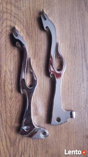 Dźwignie hamulca, sprzęgła Yamaha XV Płonienie Custom Bobber