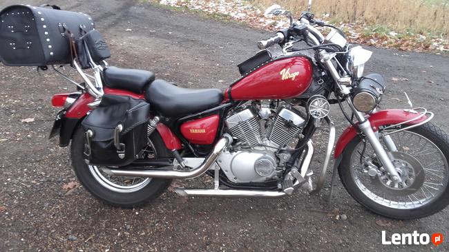 Rury basowe tłumik Yamaha Virago XV 250, 125 st. nierdzewna