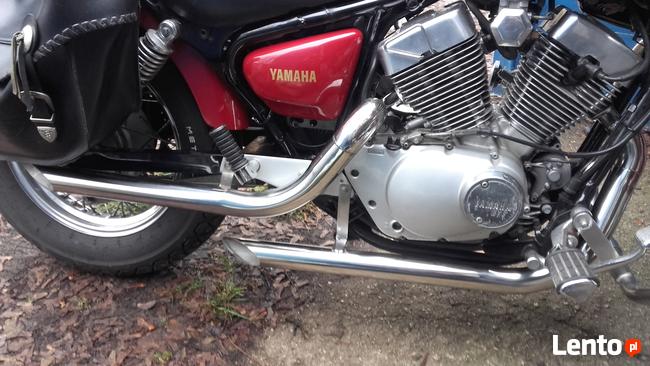 Rury basowe tłumik Yamaha Virago XV 250, 125 st. nierdzewna
