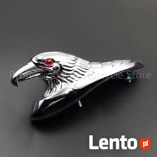 Ornament orzeł chromowany na błotnik motocykla tuning bobber