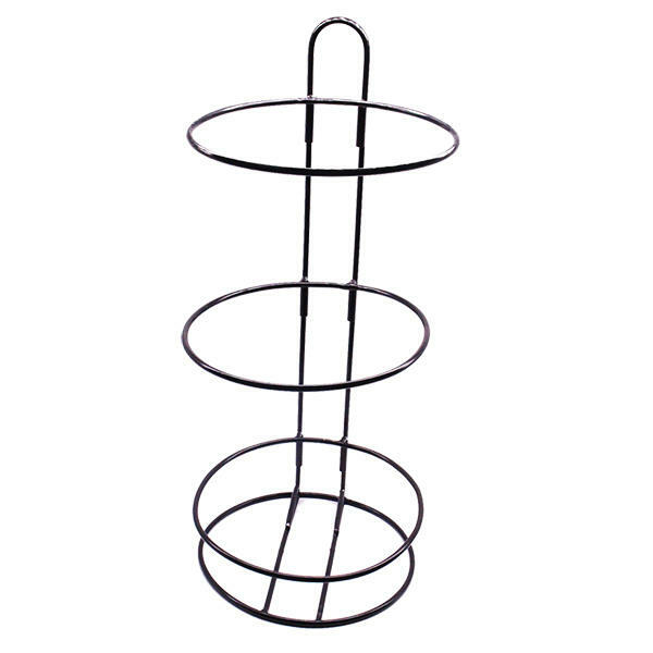 Stojak z trzema okrągłymi koszyczkami
