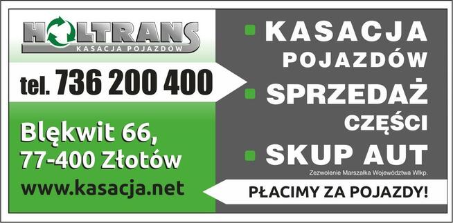Kasacja Pojazdów oraz Sprzedaż części